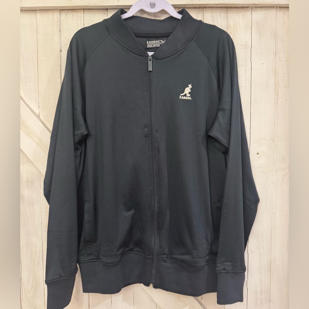 Kangol “From the Jump” Jacket – Black – Size XL/TG – New Without Tags